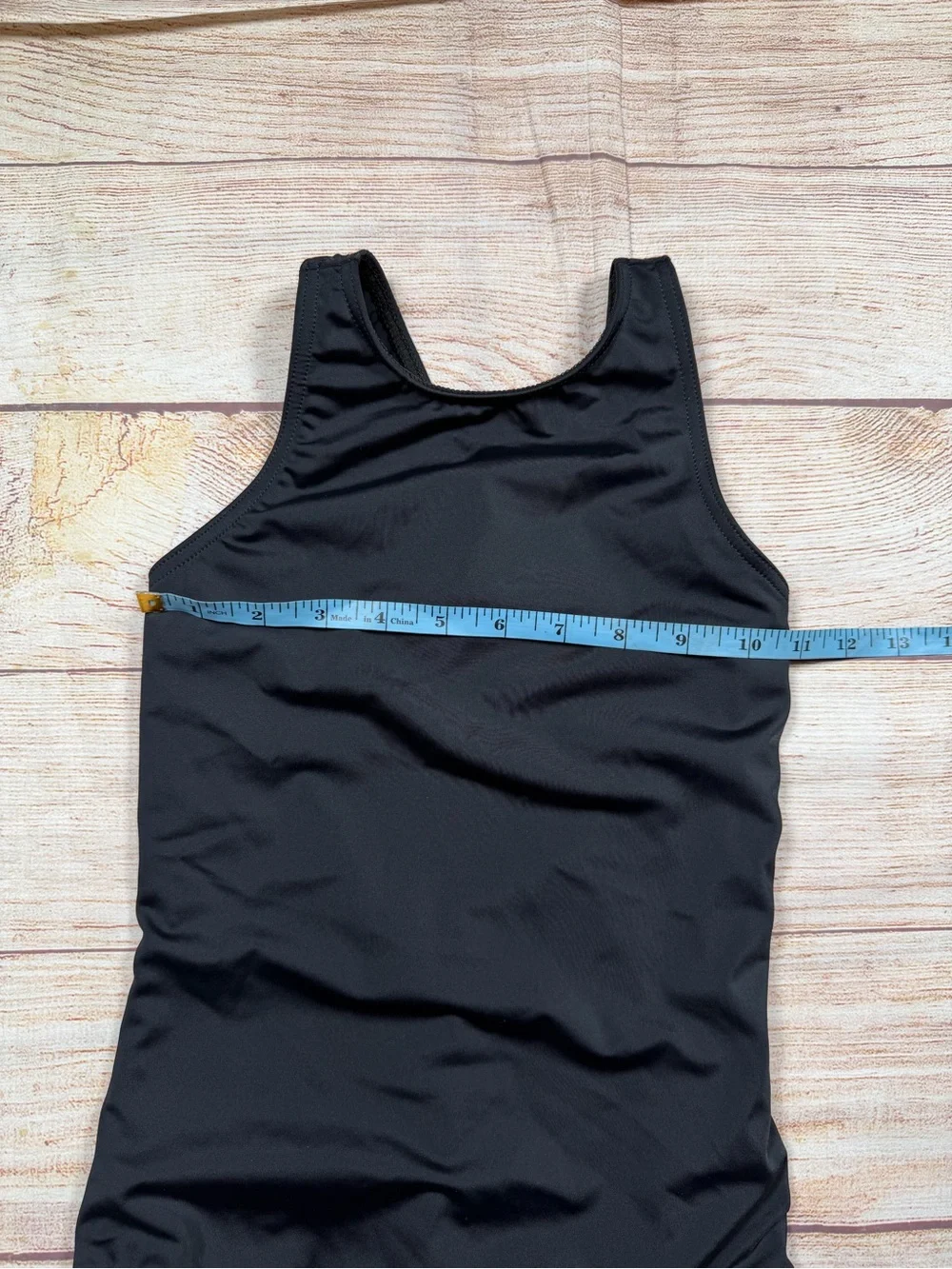 balera Black Tank-Style Dance Ballet Leotard for Kids